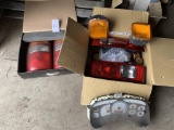 Tail lights, dash