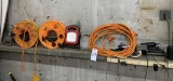 Contents of shelf - electric cords