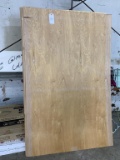 6 sheets of wood paneling