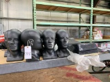 Mannequin heads, torsos, magnets