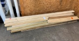 Lot of lumber- 2x4s, 2x12, 2x6s