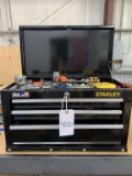 Toolbox with key and contents