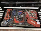 Contents of drawer- screwdrivers, wrenches