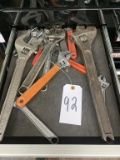 Contents of drawer- crescent wrenches
