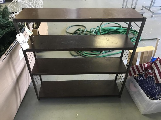 metal shelves