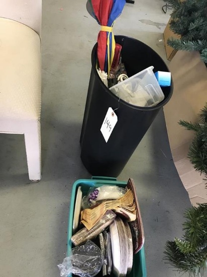 miscellaneous items (paper plates, napkins, umbrellas)