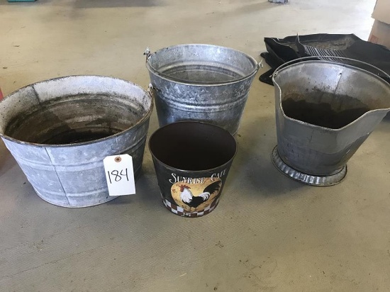 aluminum buckets