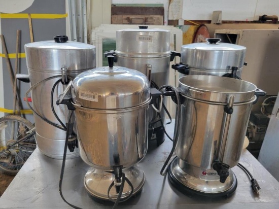 Large lot of Coffee Makers