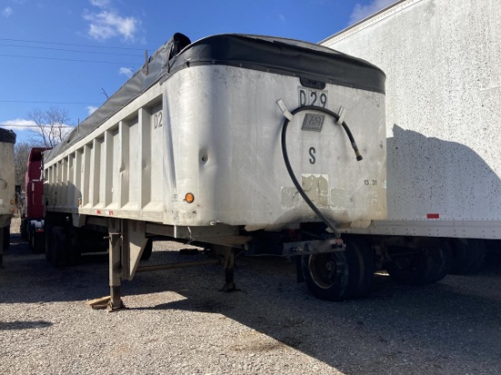 1992 East Aluminum Dump Trailer
