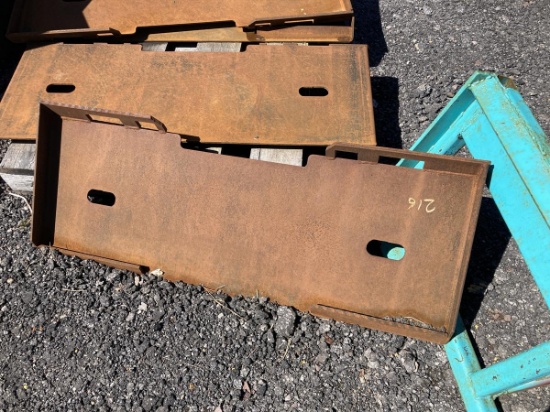 Skid Steer Plate