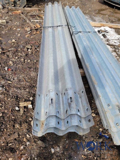 Stack of 10 Guard Rail Panels