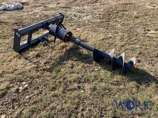 2023 Wolverine Skid Steer Auger Attachment