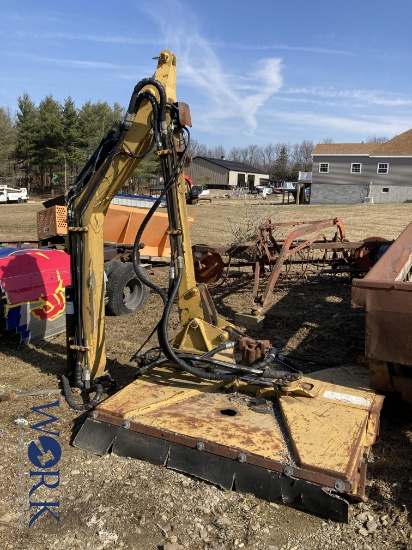Side Boom Brush Hog
