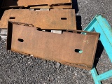 Skid Steer Plate