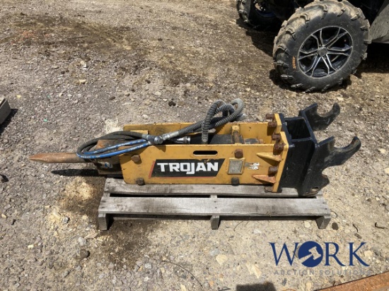 2021 Trojan TH35 Hydraulic Hammer