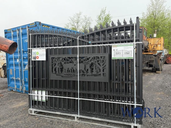 Metal Driveway Gate