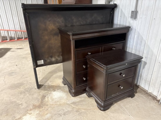 Dresser, End Table, Bed Frame