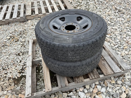 Good Year Tires off of 2009 Ford F250