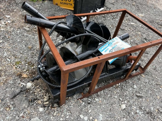 Heavy Duty Skid Steer Auger