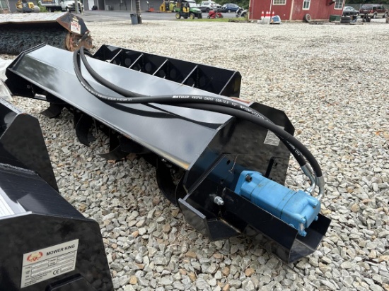 Mower King Tiller Attachment