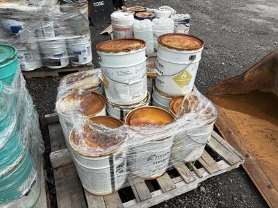 11 Buckets of Bonding Adhesive