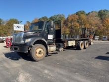 2007 International 7600 SBA 6x4 Flatbed Truck