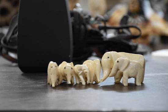 6 Ivory Elephants (tex Res Only) (onex$)