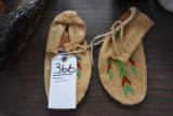 Beaded Indian Moccasins