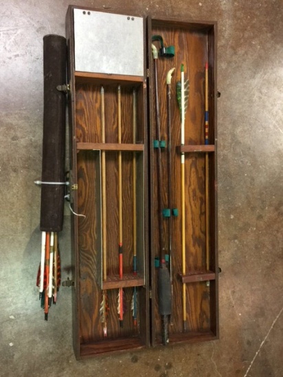 Antique Bow And Arrow