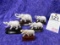 5 IVORY ELEPHANT FIGURINES (TX RES ONLY) (5x$)