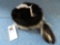 REAL SKIN SKUNK HIDE HAT