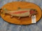 SPECKLED TROUT ON WOOD PLAQUE
