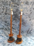 2 HOOF LAMPS (2x$)