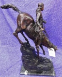 MOUNTAIN MAN BRONZE BY FREDERICK REMINGTON