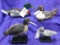 4 WOODEN DUCKS /BIRDS (4X$)