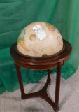 GLOBE ON DISPLAY STAND