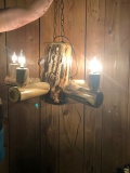 CEDAR LOG CHANDELIER