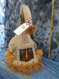 XL AFRICAN BEADED MASK 33