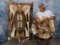 2 PATCHWORK AFRICAN HIDES 2x4.5FT (2x$)