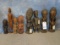 8 AFRICAN STATUES (8x$)