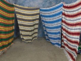 4 SOUTHWESTERN STYLE BLANKETS (4x$)