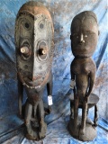 2 AFRICAN STATUES (2x$)