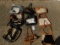 10 COWHIDE/LEATHER PURSES/BAGS (10x$)