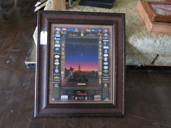 TEXAS ALLIANCE OF ENERGY PRODUCERS FRAMED PRINT