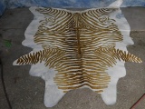 ZEBRA PRINT COWHIDE