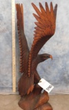 WOODEN EAGLE CARVING