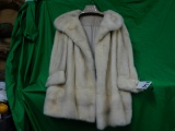 FUR COAT -NOT SURE ON ANIMAL BUT VERY SOFT
