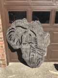 CARVED ELEPHANT HIDE (US RESIDENTS ONLY)