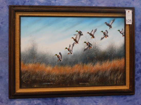 "WILDFLIGHT" ORIGINAL OIL PAINTING ON CANVAS by BARRINGER
