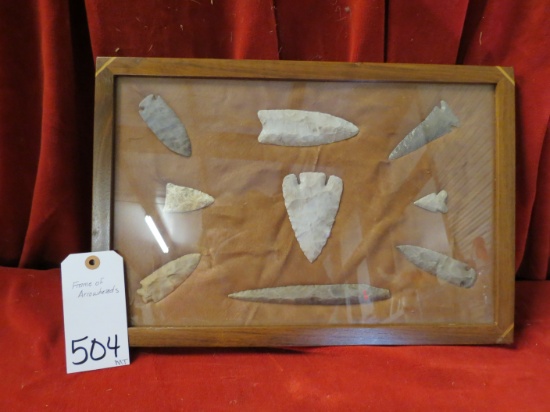 FRAME OF ARROWHEADS